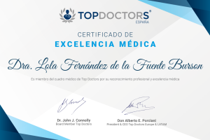 certificado doctora burson